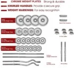 Valise de Musculation 55kg avec Barre EZ - Image 3