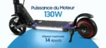 Scooter Electrique ACE Gokido 7 Noir - Image 3