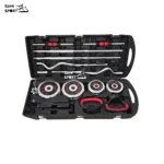 Valise de musculation 58 Kg avec Barre EZ - Image 2