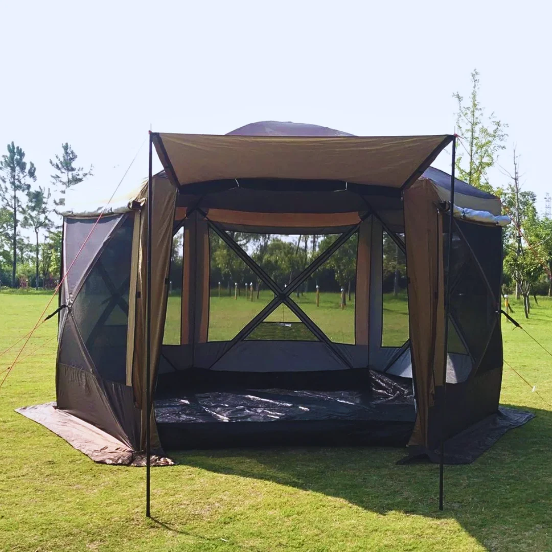 4660687915_w640_h640_palatka-shater-mimir Tente Fully Automatic Canopy Hexagonal - HY25576 - Image 1