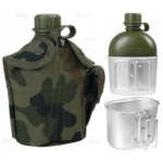 Gourde militaire 1L Avec Support Camouflage - HY25524