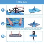 Tente de Camping Instantanée pour 2-4 Personnes - HY25568 - Image 2