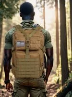 Sac Militaires, Sac à dos de randonnée camouflage HY-25077 - Image 2