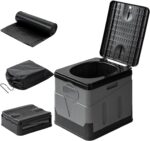 Toilettes Portables de Camping avec sac de Transport - HY25585