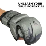 Gant De Mma Sparring RDX Grey / Black HY-25126 - Image 2