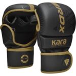 Gant de Mma Sparring RDX Black / Gold HY-25127